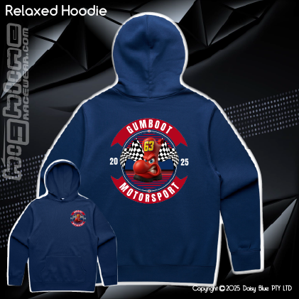 Relaxed Hoodie - GUMBOOTS Motorsport