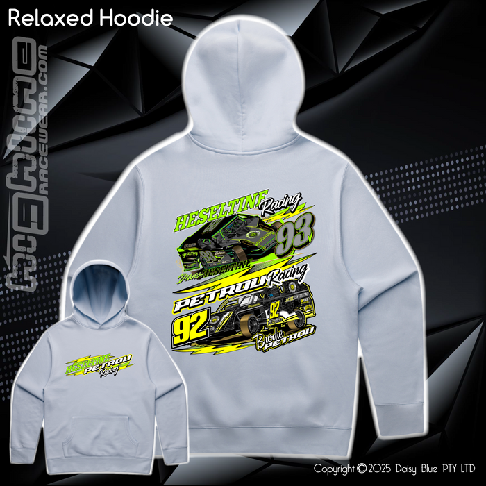 Relaxed Hoodie - Heseltine/Petrou Racing