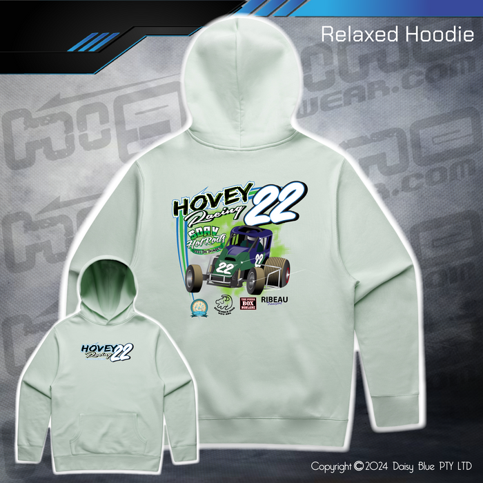 Relaxed Hoodie - Hovey Racing