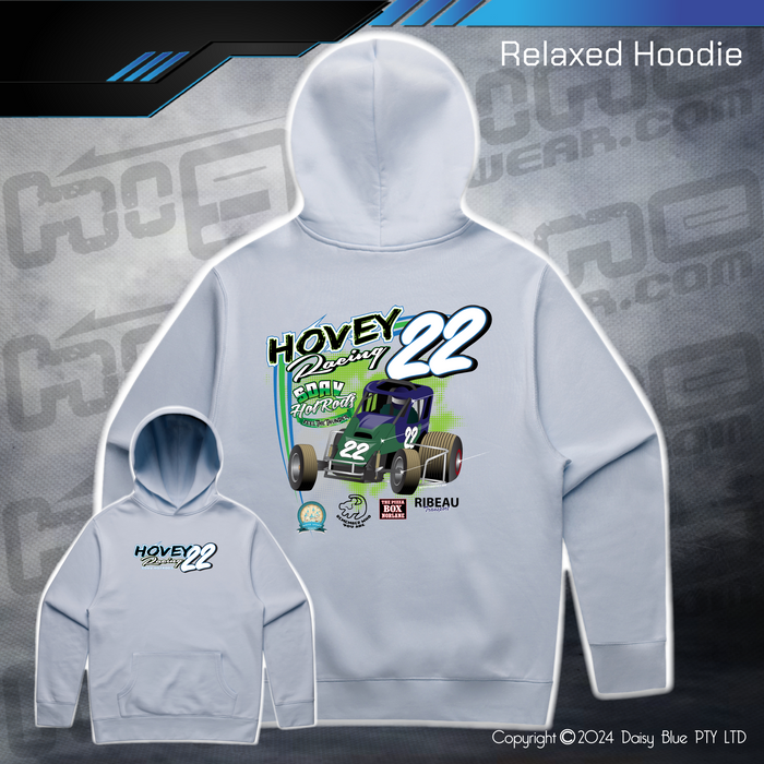Relaxed Hoodie - Hovey Racing