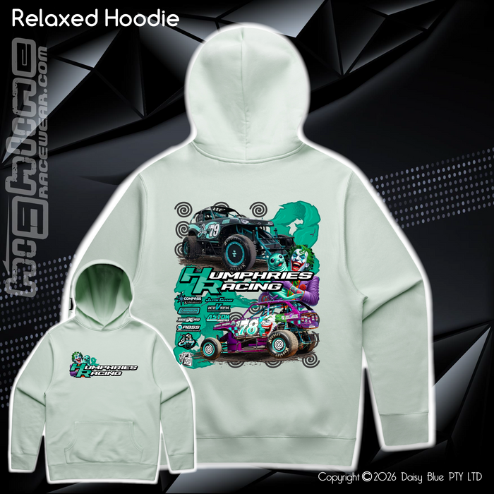 Relaxed Hoodie - Humphries Racing