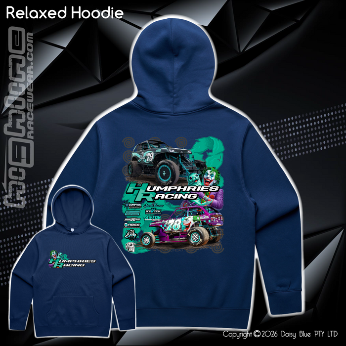 Relaxed Hoodie - Humphries Racing