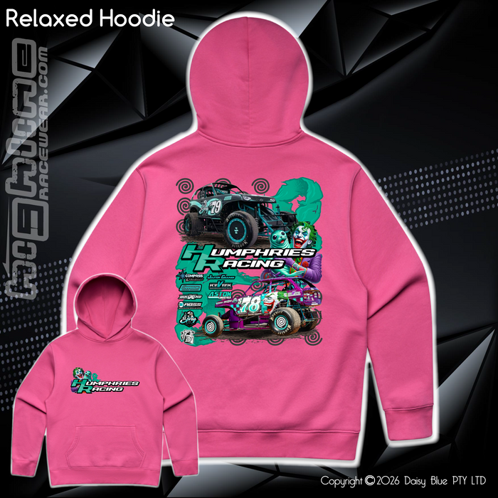 Relaxed Hoodie - Humphries Racing