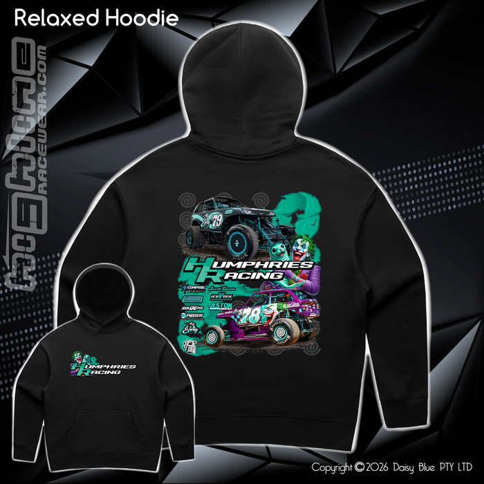 Relaxed Hoodie - Humphries Racing