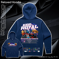 Relaxed Hoodie - JQMV Kids Royal 2026