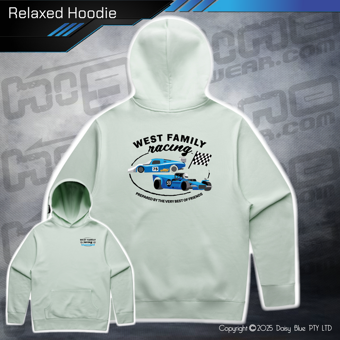 Relaxed Hoodie - Kevin West