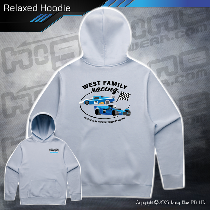 Relaxed Hoodie - Kevin West