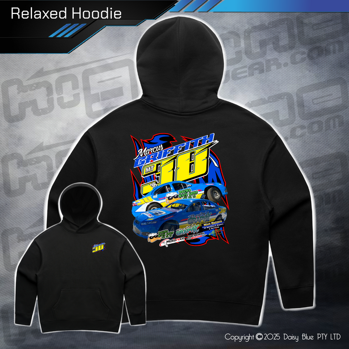 Relaxed Hoodie - Marcus Griffith