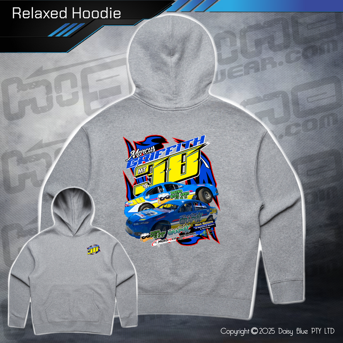 Relaxed Hoodie - Marcus Griffith