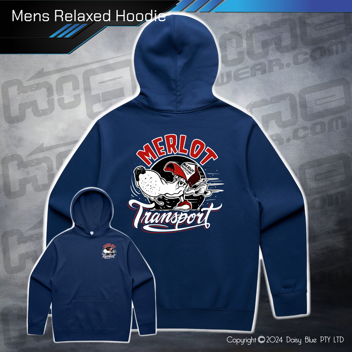 Relaxed Hoodie - Merlo Transport