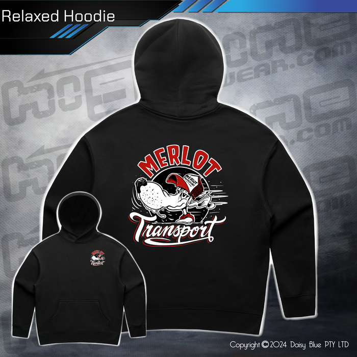 Relaxed Hoodie - Merlo Transport