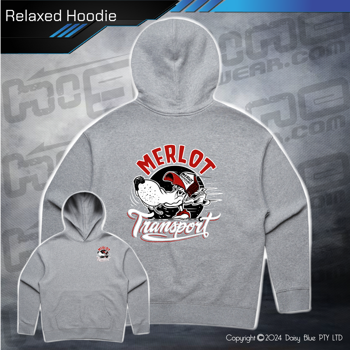 Relaxed Hoodie - Merlo Transport