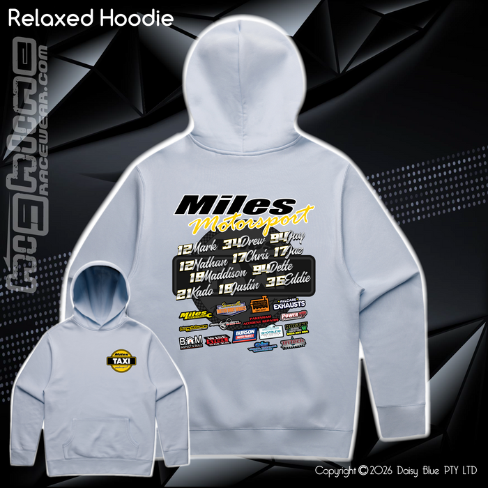 Relaxed Hoodie - Miles Motorsport
