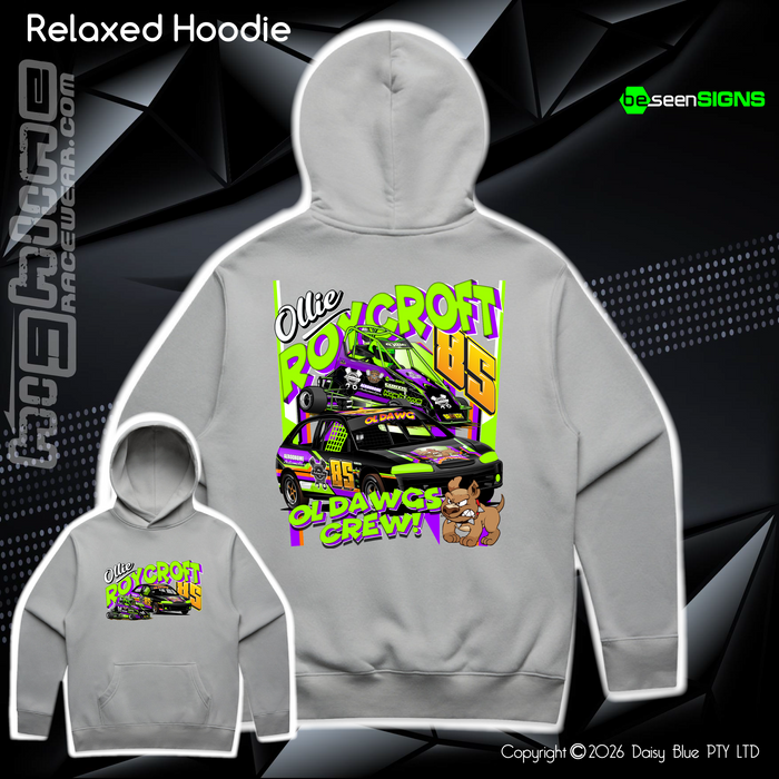 Relaxed Hoodie - Ollie 'OL DAWG' Roycroft