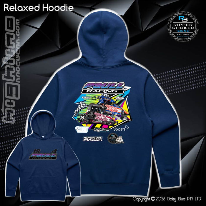 Relaxed Hoodie - Paull Racing