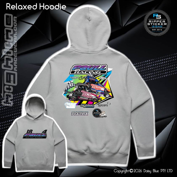Relaxed Hoodie - Paull Racing