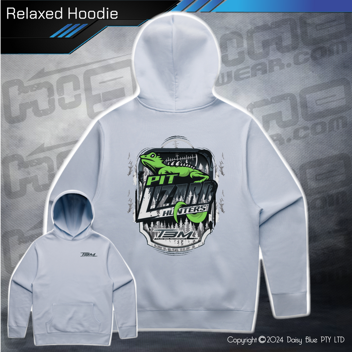 Relaxed Hoodie - Pit Lizard Hunter