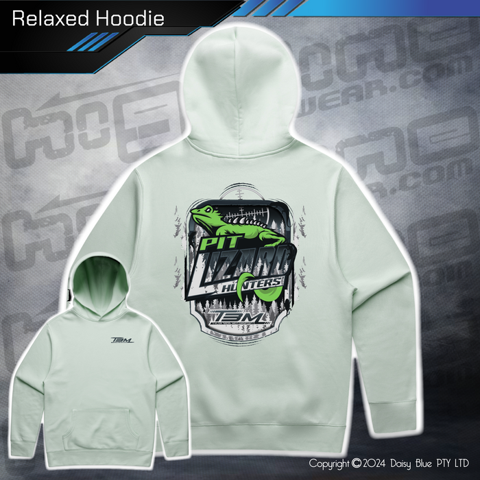 Relaxed Hoodie - Pit Lizard Hunter