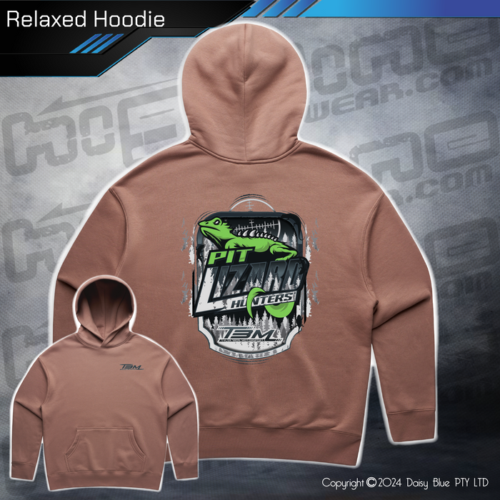 Relaxed Hoodie - Pit Lizard Hunter