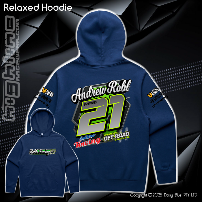 Relaxed Hoodie - Robls Racing