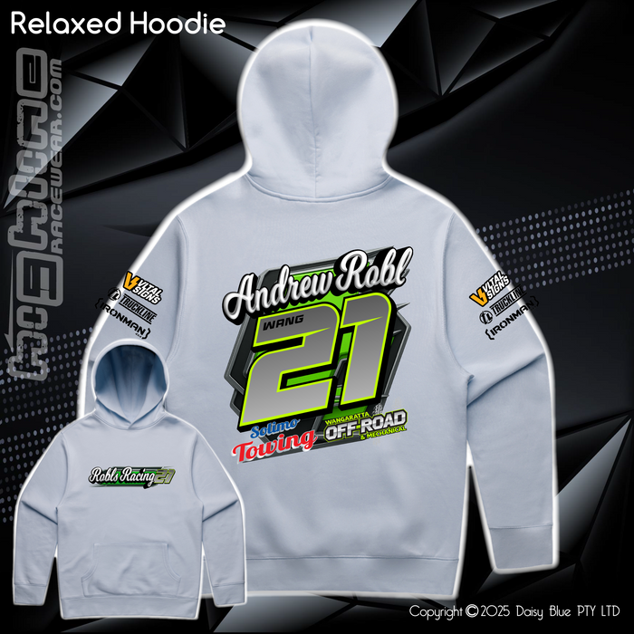 Relaxed Hoodie - Robls Racing