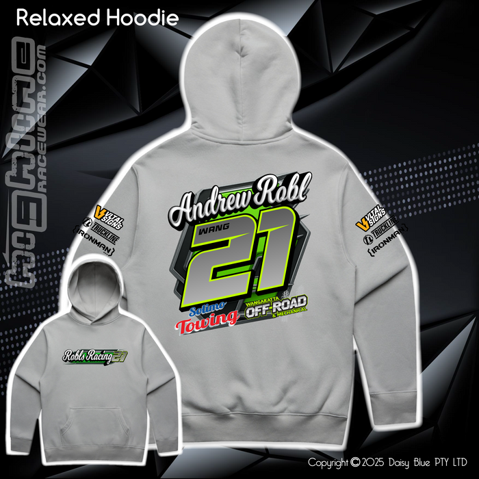 Relaxed Hoodie - Robls Racing
