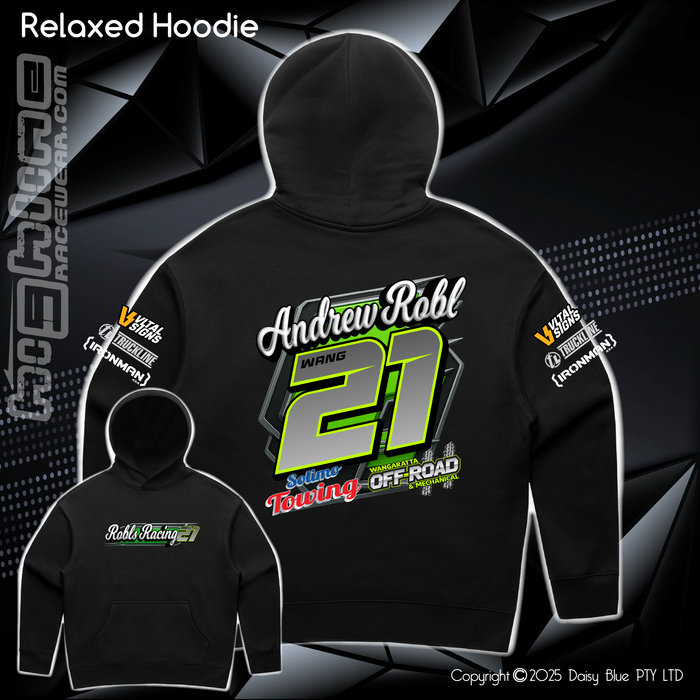 Relaxed Hoodie - Robls Racing