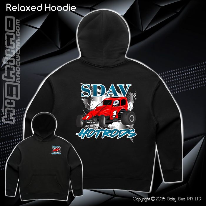Relaxed Hoodie - SDAV Hotrods
