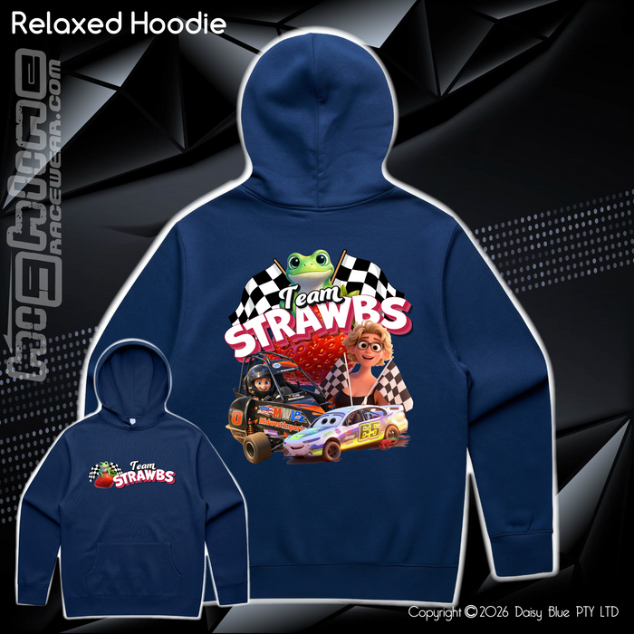 Relaxed Hoodie - Strawbs