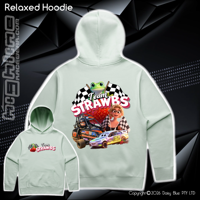 Relaxed Hoodie - Strawbs
