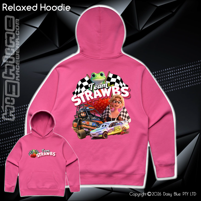 Relaxed Hoodie - Strawbs