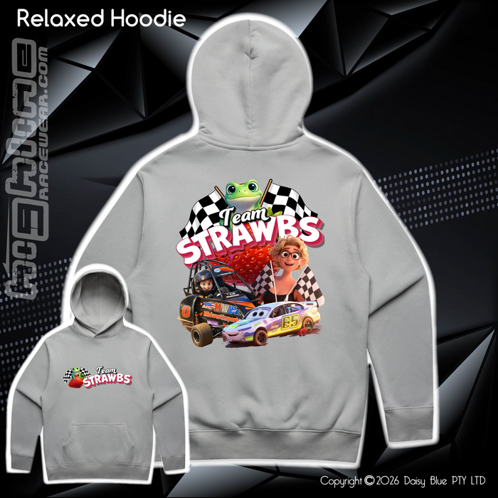 Relaxed Hoodie - Strawbs