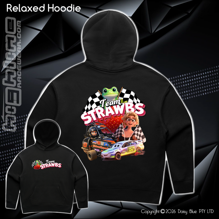 Relaxed Hoodie - Strawbs
