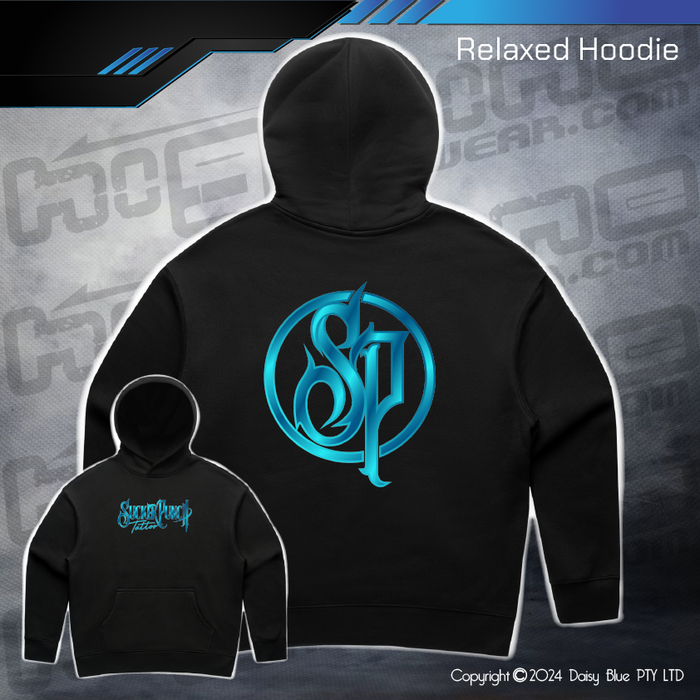 Relaxed Hoodie - Sucker Punch Tattoos
