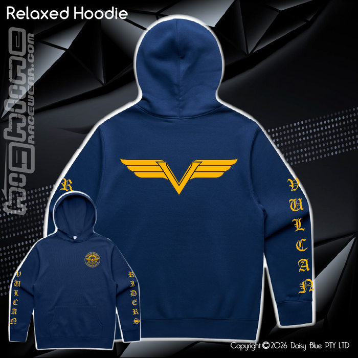 Relaxed Hoodie - Vulcan Riders 2024