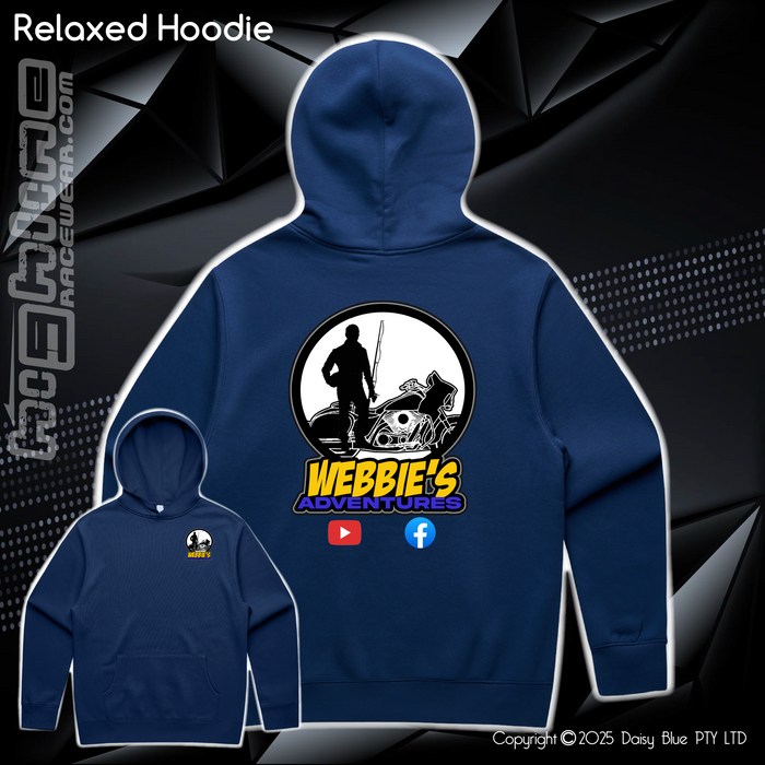 Relaxed Hoodie - Webbies Adventures