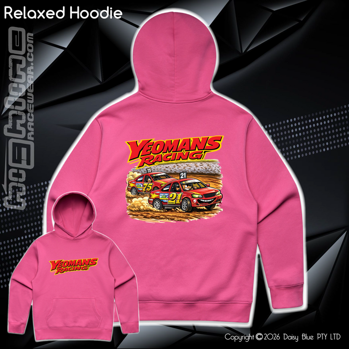 Relaxed Hoodie - Yeomans Racing