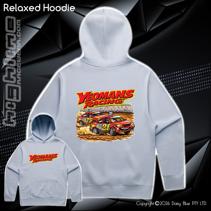 Relaxed Hoodie - Yeomans Racing