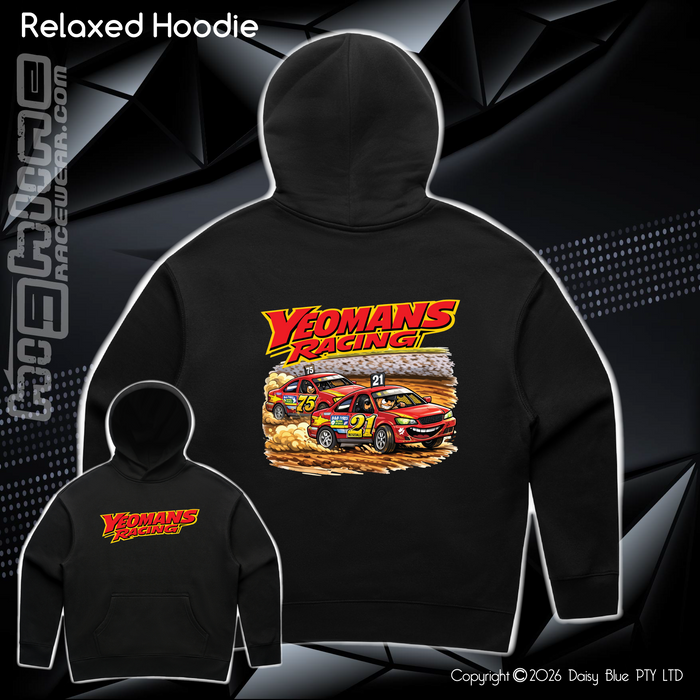 Relaxed Hoodie - Yeomans Racing