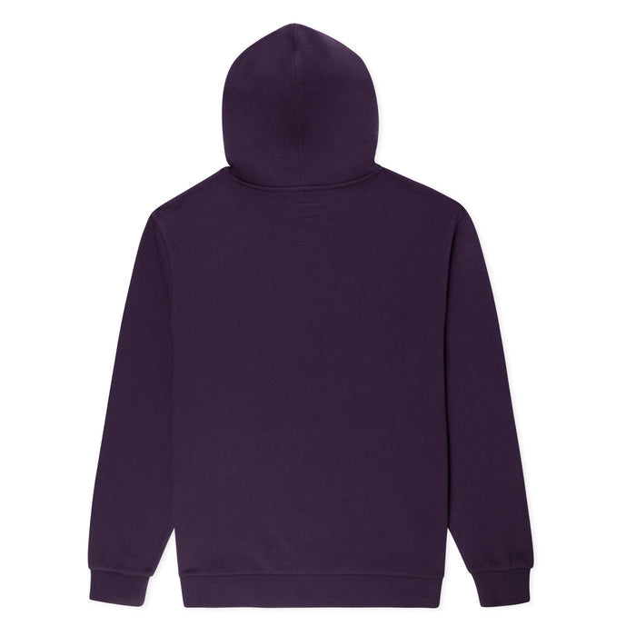 RIPNDIP Ripndip Rubber Logo Hoodie (Dark Purple)