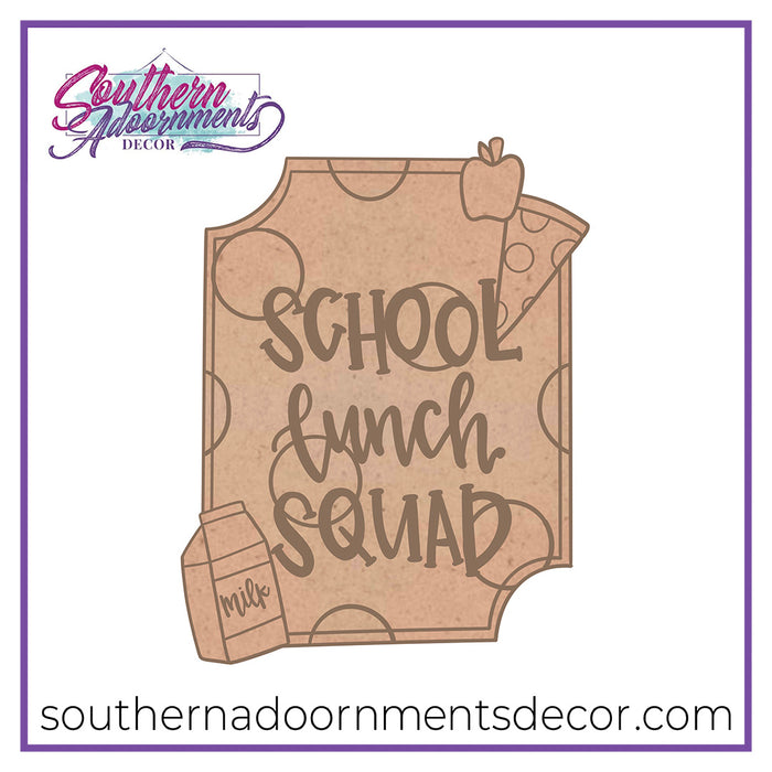 School Lunch Squad Blank