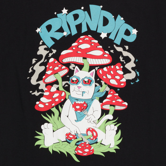 RIPNDIP Shroom Buffet Tee (Black)
