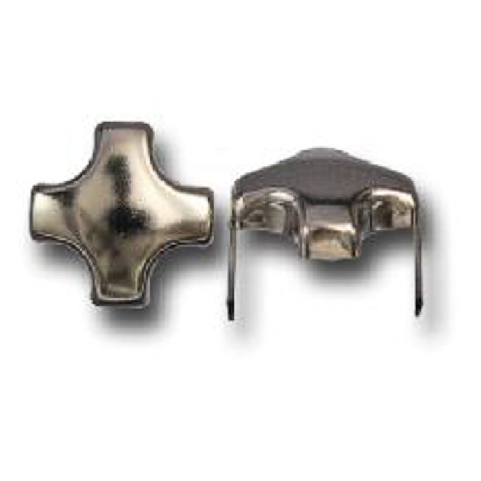 Silver Cross Stud 3/4"  Stud