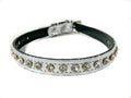 Silver Patent Crystal  Swarovski Rhinestone Choker