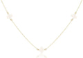 Simplicity Signature Cross White 15"