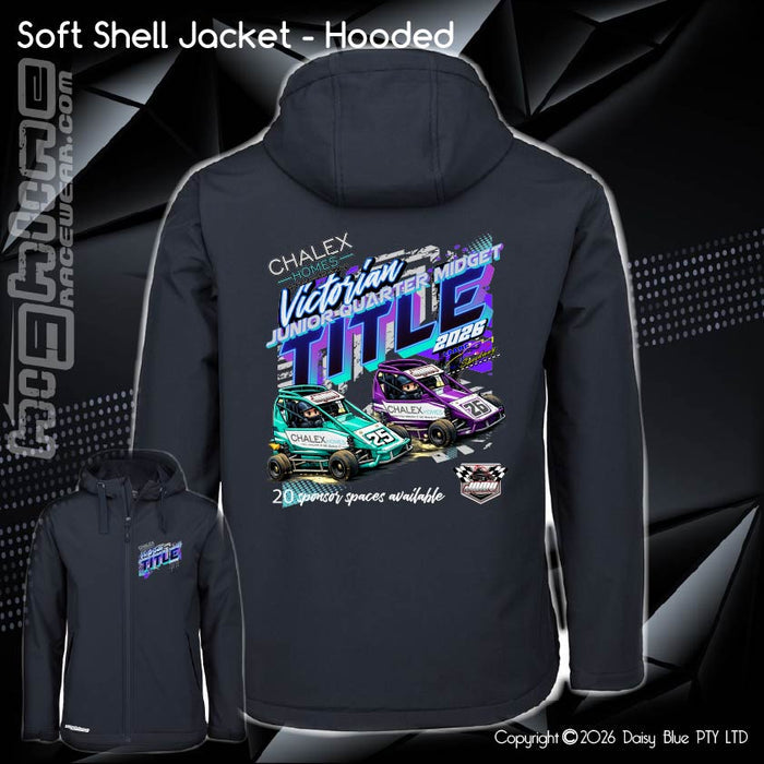Soft Shell Jacket - Chalex Homes Junior Quarter Midget Vic Title 2026