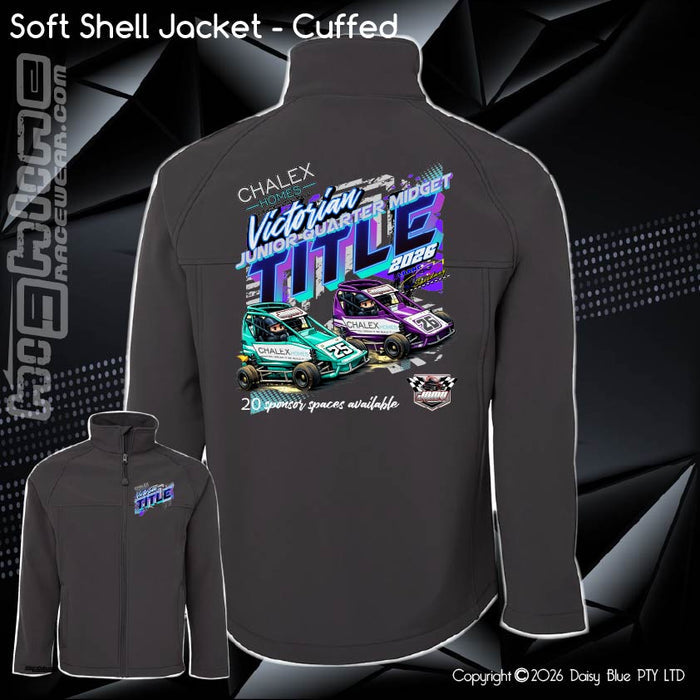 Soft Shell Jacket - Chalex Homes Junior Quarter Midget Vic Title 2026