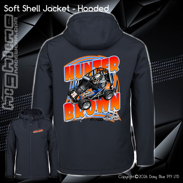 Soft Shell Jacket - Hunter Brown