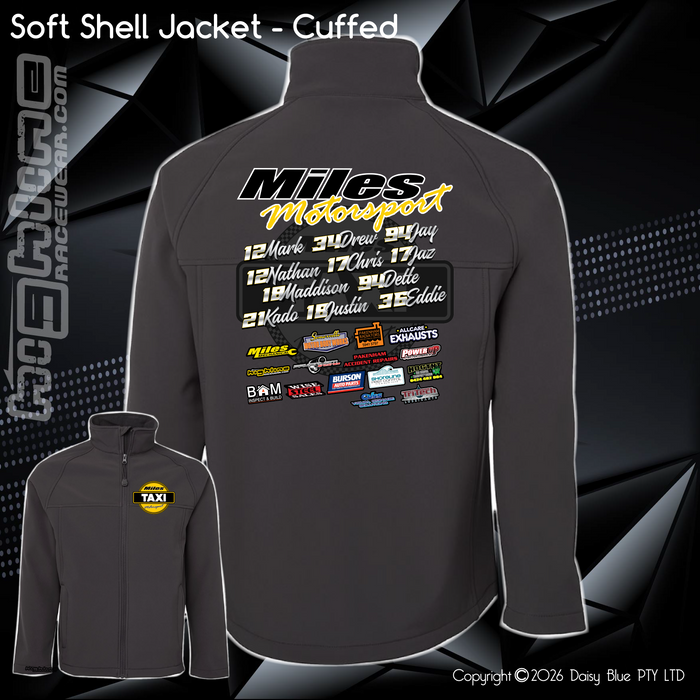 Soft Shell Jacket - Miles Motorsport