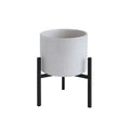 Stoneware Planter w/ Stand
